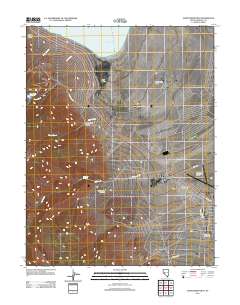 Hawthorne West 2011 topographic map thumbnail