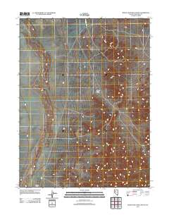 Buena Vista Hills South 2011 topographic map thumbnail