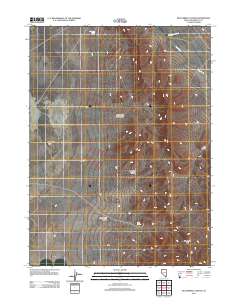 Mud Spring Canyon 2011 topographic map thumbnail