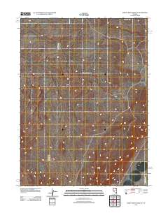 Sheep Creek Range NE 2012 topographic map thumbnail