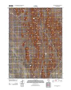 Mustang Spring 2011 topographic map thumbnail