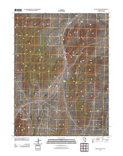 Boone Canyon 2012 topographic map thumbnail