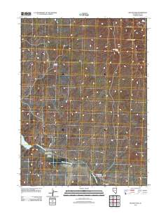 Delano Peak 2012 topographic map thumbnail
