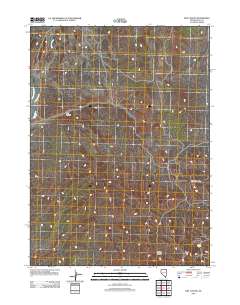 Dry Canyon 2012 topographic map thumbnail