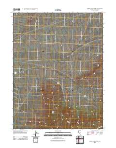 White Cloud Point 2012 topographic map thumbnail