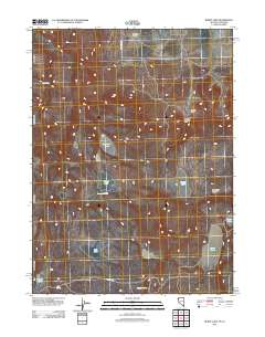 Burnt Lake 2011 topographic map thumbnail
