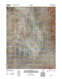 Coaldale 2012 topographic map thumbnail