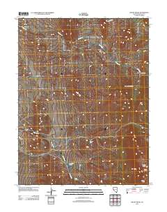 Mount Siegel 2012 topographic map thumbnail