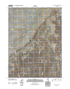 Rabbithole NE 2011 topographic map thumbnail