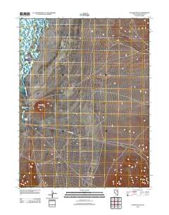 Station Butte 2012 topographic map thumbnail