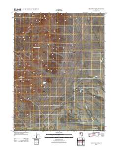 Wildhorse Spring 2011 topographic map thumbnail