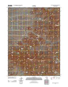 Granite Mountain 2011 topographic map thumbnail