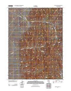 Inskip Canyon 2011 topographic map thumbnail