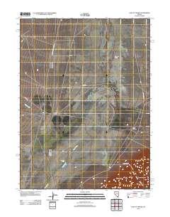 East of Tenabo 2012 topographic map thumbnail