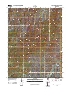 Manhattan Mountain 2011 topographic map thumbnail