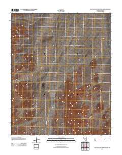 McCullough Mountain NE 2012 topographic map thumbnail