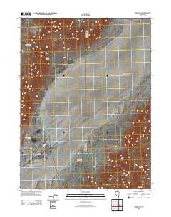 Gerlach 2011 topographic map thumbnail