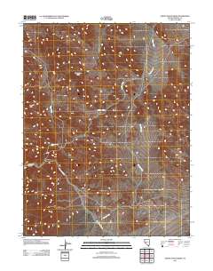 Ghost Dance Ridge 2011 topographic map thumbnail