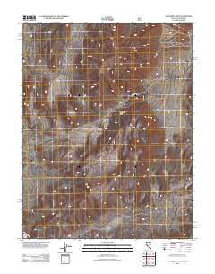 Anchorite Hills 2011 topographic map thumbnail