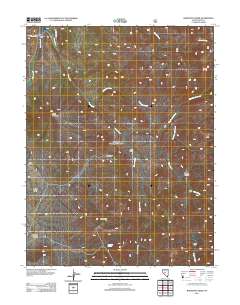Bakeoven Creek 2011 topographic map thumbnail