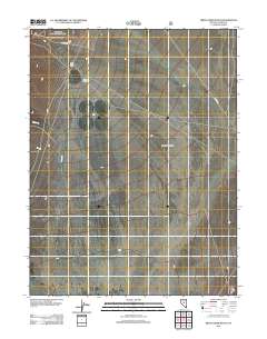 Birch Creek Ranch 2012 topographic map thumbnail
