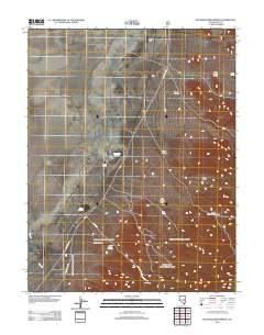 Bullwhacker Springs 2012 topographic map thumbnail