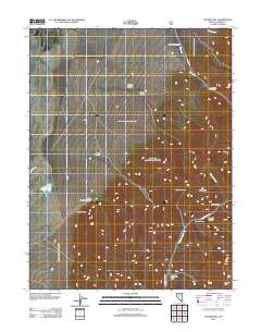 Bunker Hill 2012 topographic map thumbnail
