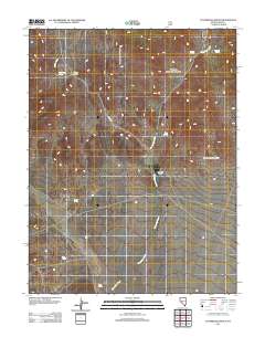 Cloverdale Ranch 2011 topographic map thumbnail