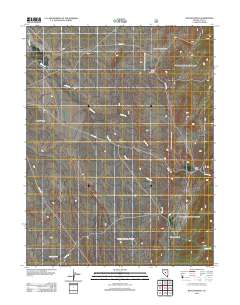 Butler Ranch 2012 topographic map thumbnail