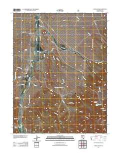 Corral Wash 2011 topographic map thumbnail