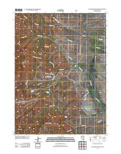 California Mountain 2012 topographic map thumbnail