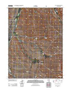 Frost Creek 2012 topographic map thumbnail