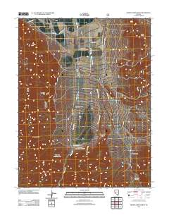 Desert Creek Ranch 2012 topographic map thumbnail