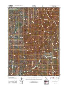 Chicken Creek Summit 2012 topographic map thumbnail