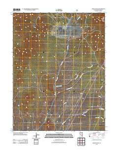 Giroux Wash 2012 topographic map thumbnail