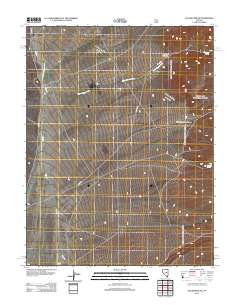Duckwater NE 2012 topographic map thumbnail