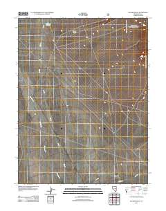 Duckwater SE 2012 topographic map thumbnail