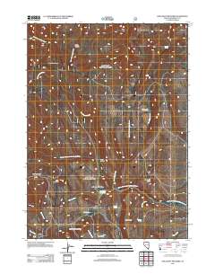 Holloway Meadows 2011 topographic map thumbnail