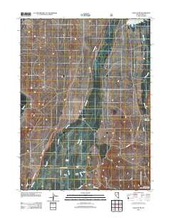 Halleck SW 2012 topographic map thumbnail