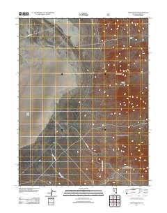 Iron Mountain 2012 topographic map thumbnail