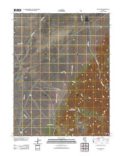 Gold Park 2012 topographic map thumbnail