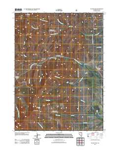 McAfee Peak 2012 topographic map thumbnail