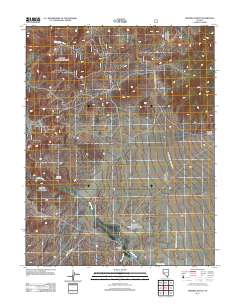 Ninemile Ranch 2011 topographic map thumbnail