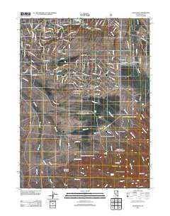 Noon Rock 2012 topographic map thumbnail