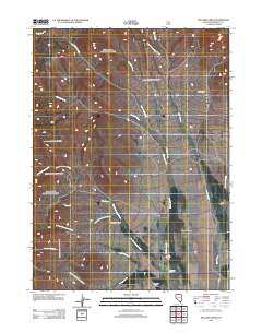 Mullinix Creek 2011 topographic map thumbnail