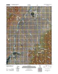 Reese River Butte 2012 topographic map thumbnail