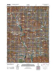 Mountain City 2012 topographic map thumbnail