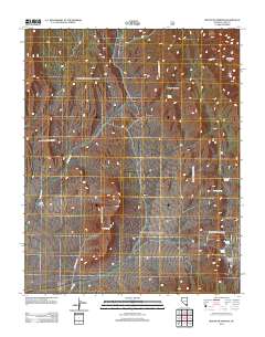 Mountain Springs 2012 topographic map thumbnail