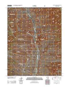 Moores Station 2012 topographic map thumbnail