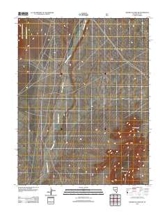 Moores Station SW 2012 topographic map thumbnail